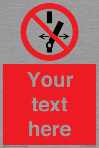 Custom prohibition Do not alter the state of the switch